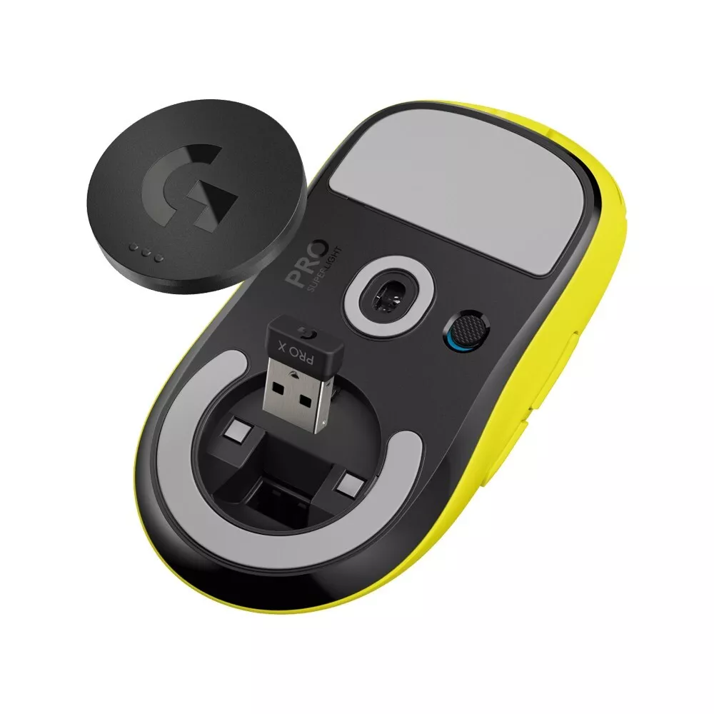 Logitech G PRO X SUPERLIGHT Wireless Gaming Mouse - Yellow Logitech G PRO X SUPERLIGHT Wireless Gaming Mouse - Yellow